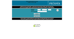 Desktop Screenshot of payments.prospertx.gov
